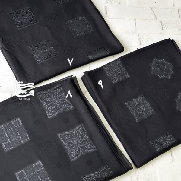 Imported Turkish embossed flower scarf 4