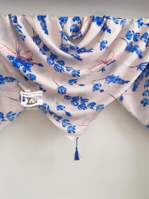 Diamond style watercolor cotton scarf 25