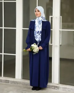 عبا زنانه سرمه ای