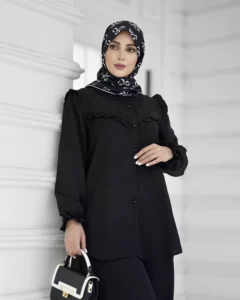 تونیک و شلوار یسنا مشکی