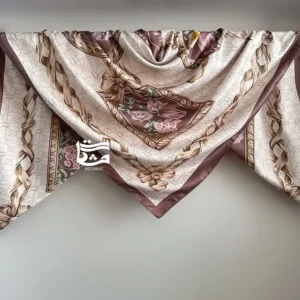 روسری روژین قهوه ای